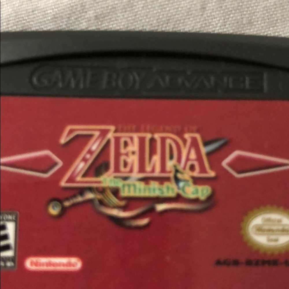 Zelda the Minish cap GBA GAME
